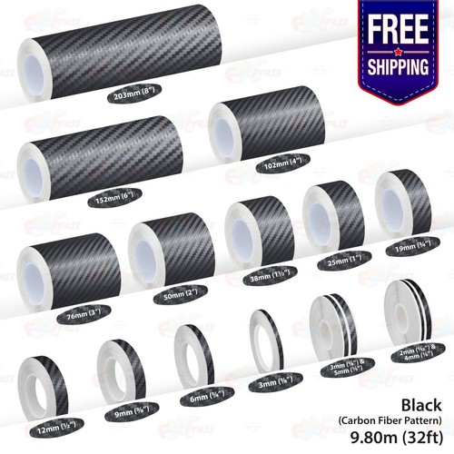 Carbon fiber black - fiber, stripe