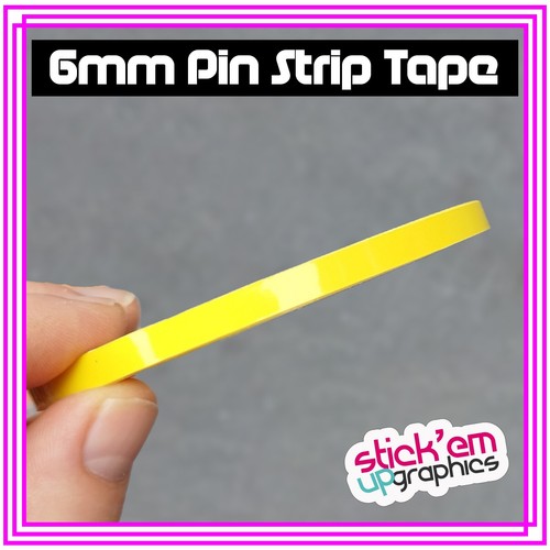Yellow car pin stripe - car, coach