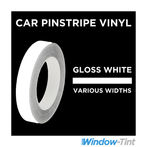 White gloss pin stripe - white,