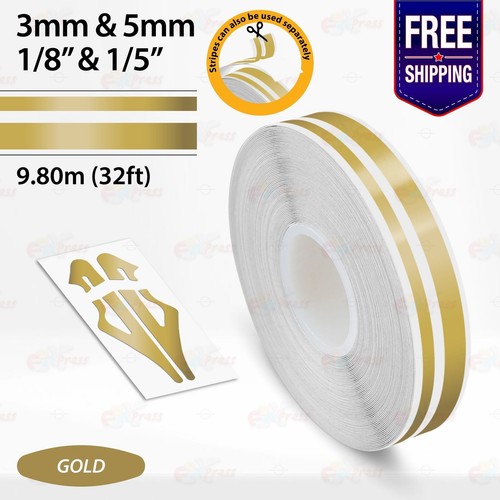 Gold 3mm 5mm - 5mm, vinyl