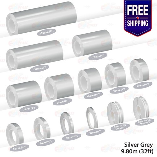 Silver grey pin stripe car - pin,