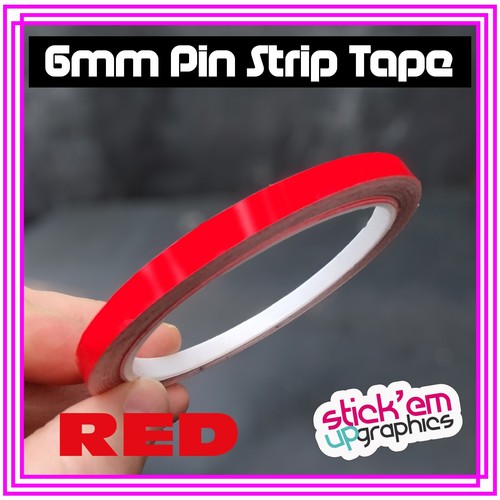 Red car pin stripe - stripe, line